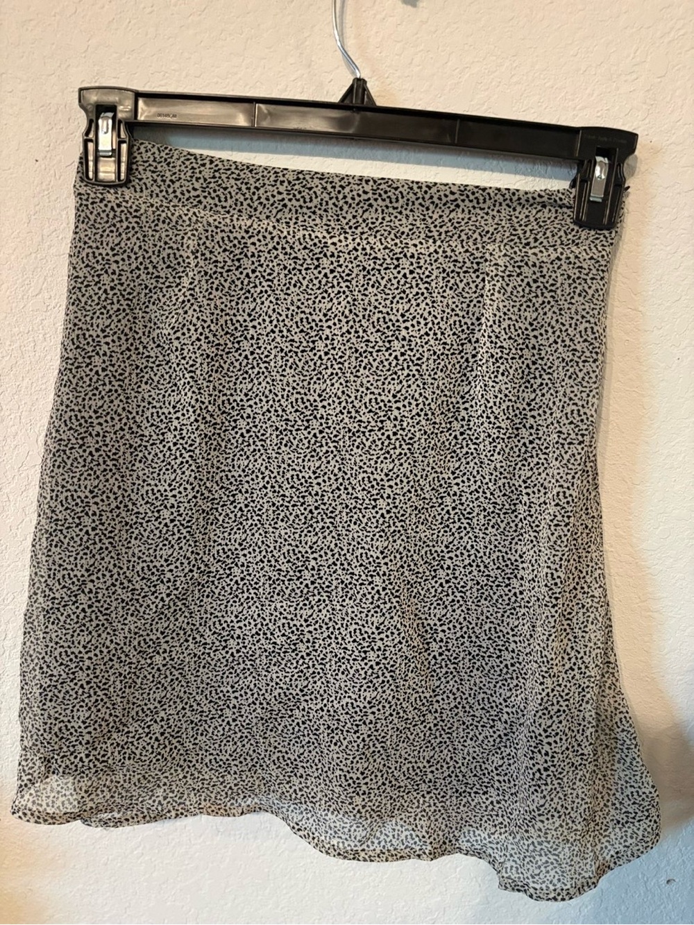 Sienna Sky Black and White Mini Skirt